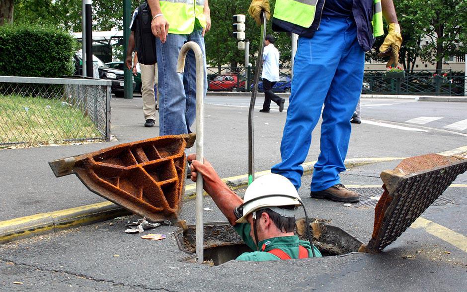 travaux assainissement Pontcarré